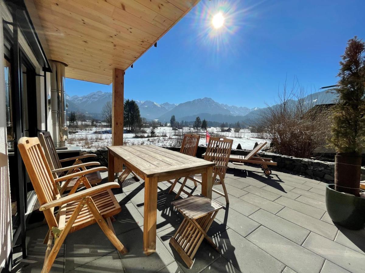 "Landhaus Panorama" - Luxurioese Ferienwohnungen In Bester Lage Fuer Gehobene Ansprueche Oberstdorf Extérieur photo