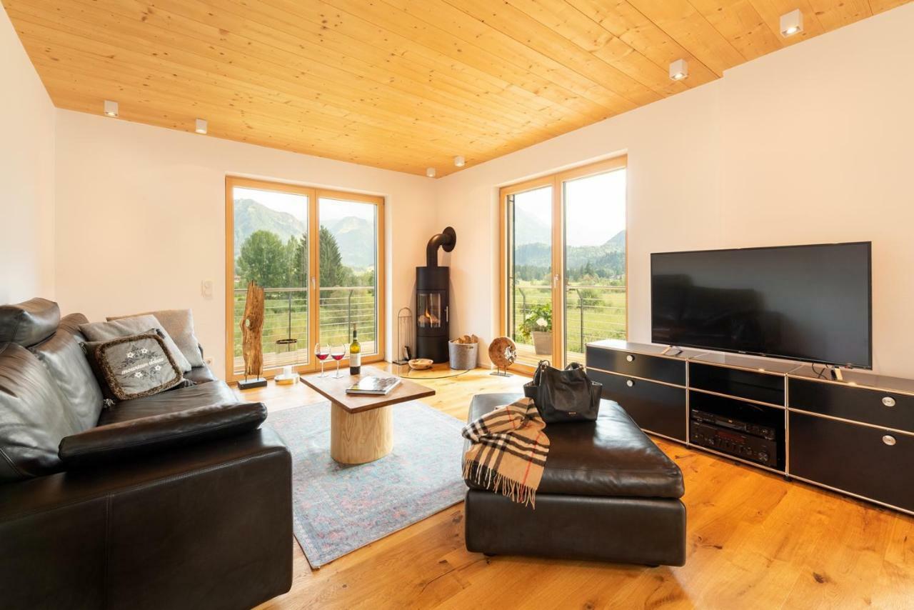 "Landhaus Panorama" - Luxurioese Ferienwohnungen In Bester Lage Fuer Gehobene Ansprueche Oberstdorf Extérieur photo